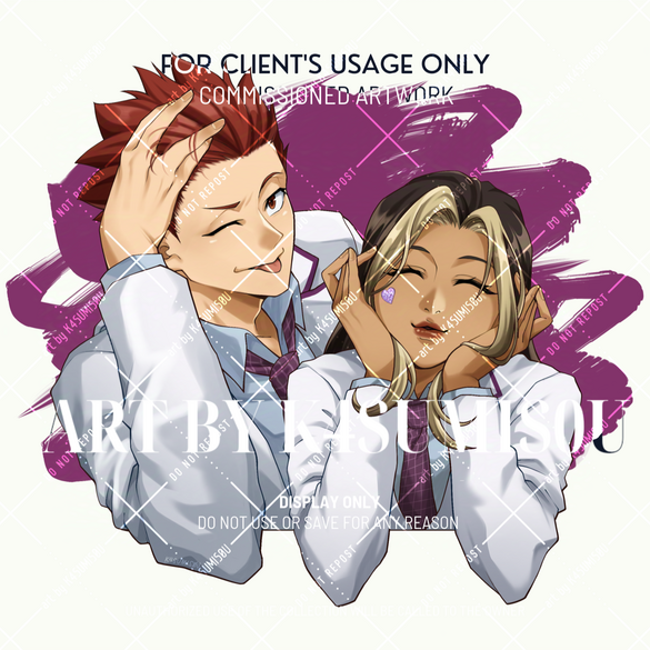 couple commission for gwyn