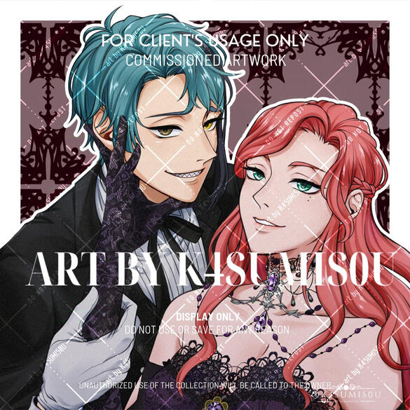 couple commission for zuki